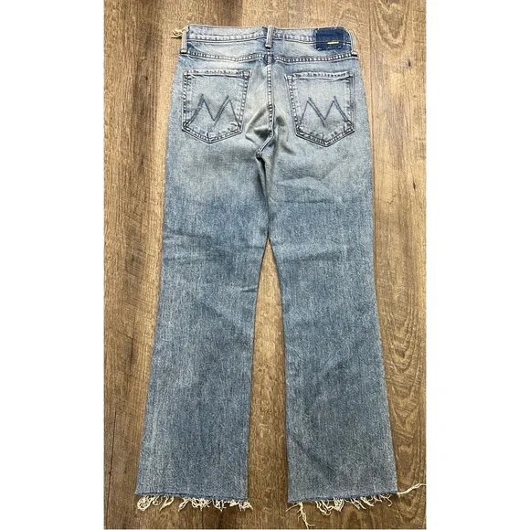 NEW Mother The Tripper Flood Fray High Waist
Ankle Flare Jeans Size 30 - Picture 6 of 13